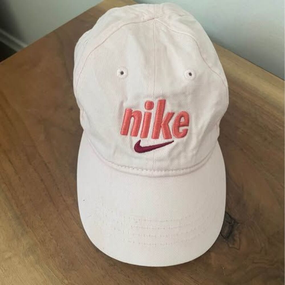 Nike Toddler 2T-4T Club Cap Pink Velcro Strap Back